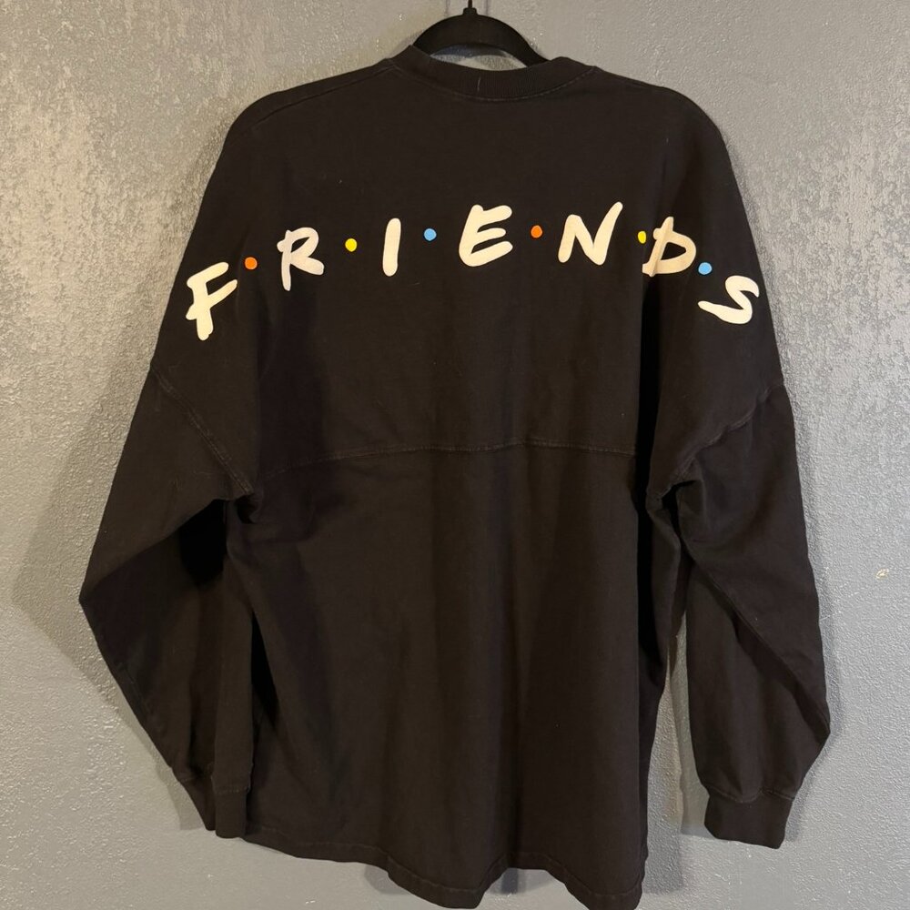 Spirit Jersey "Friends" Black long sleeve size Medium